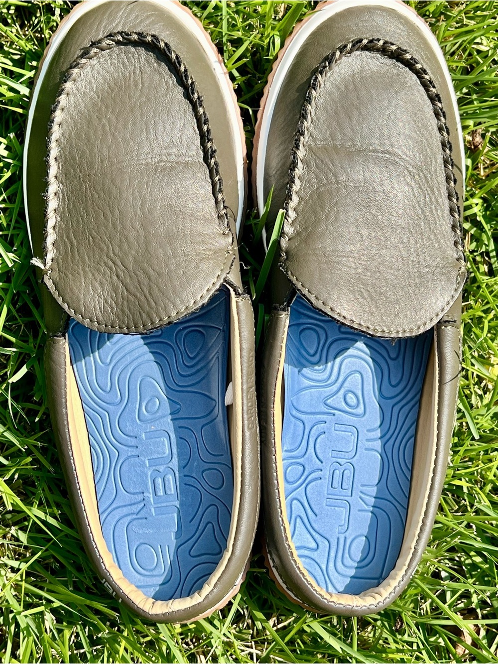 JBU by Jambu Torino Mules Garden Ready Gray Slip On Comfort Shoes Size 8.5M 🔥